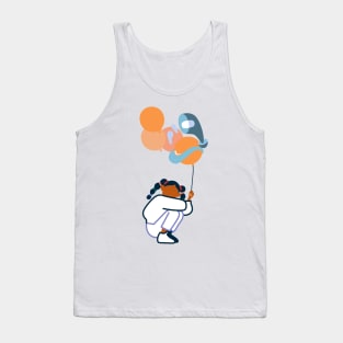 Balloon girl Tank Top